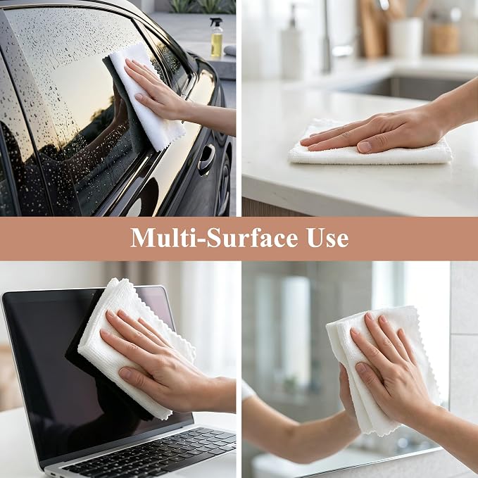 30 Pack Microfiber Cleaning Cloths, Dish Towels - Image 9