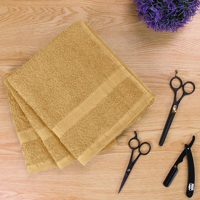 Utopia Towels Salon Towels, 16x27 in, 100% Cotton, Gym & Beauty Care - Image 3