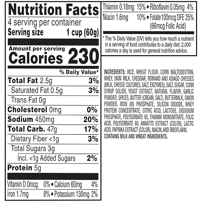 Rice-A-Roni Cups, Mexican Street Corn, 2.11 Oz, 4 Pack
