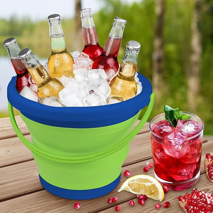 5L Collapsible Mop Bucket for Cleaning, Foldable Buckets - Image 6