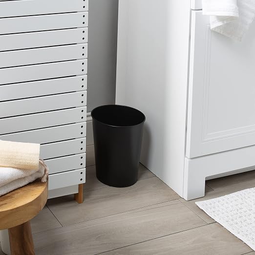 Bath Bliss 5 Liter Small Wastebasket | 2 Pack | Round Open Top | Trash Can | - Image 4