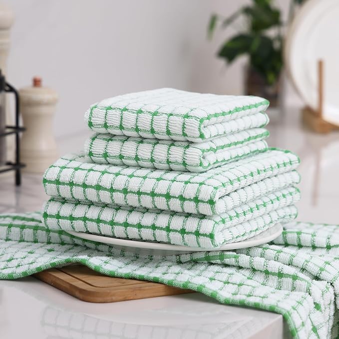 Homaxy Kitchen Towels and Dishcloths Set - Image 8