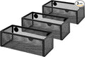 Amazon Basics Magnetic Storage Baskets, Mesh Organizers by AmazonBasics