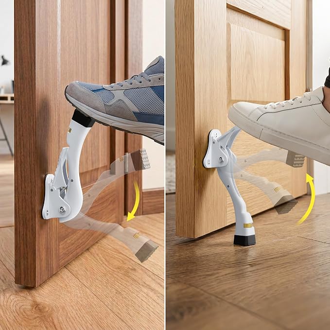 Door Stoppers, 4 Inch Kickdown Door Stop - Image 2