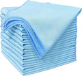 12 Pack Microfiber Glass Cleaning Cloth 16 Inch X 16 Inch Polishing Cloths by Unknown
