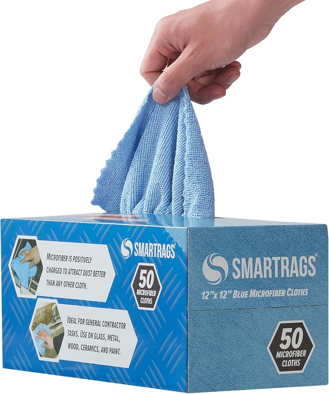 Arkwright Smart Rags Microfiber Cleaning Cloths Bulk, Case of 400, Lint Free - Image 3