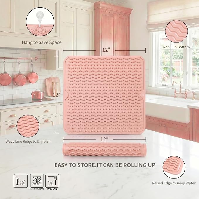 MicoYang Silicone Dish Drying Mat - Image 2