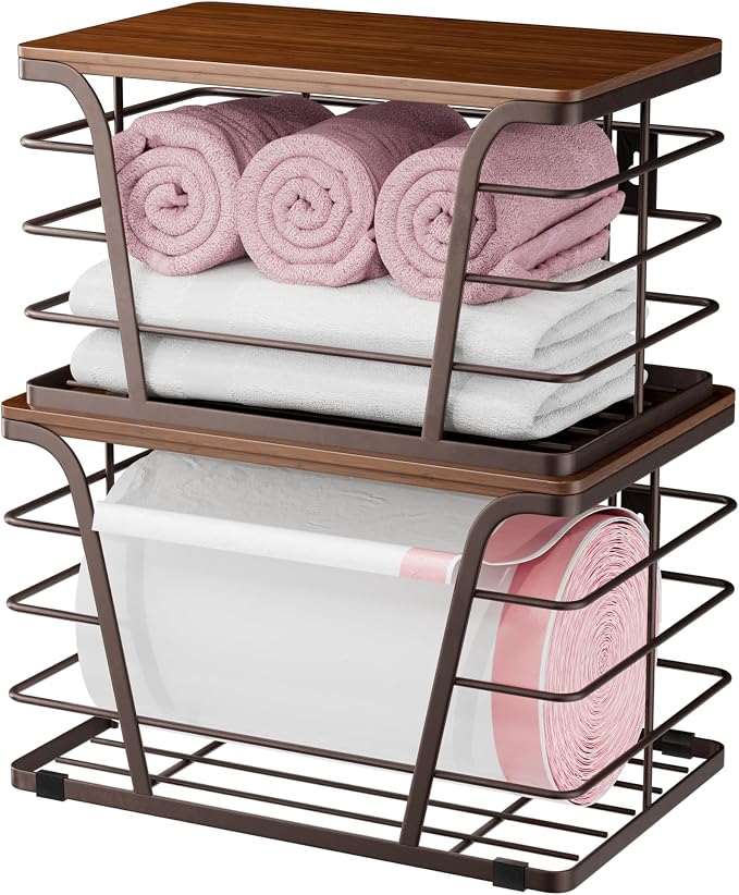 TIDIIABODE Extra Large 2 Pack Potato and Onion Storage Bins, Stackable Storage - Image 2