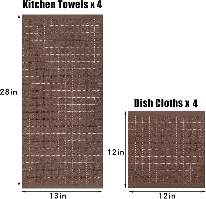 Homaxy Kitchen Towels and Dishcloths Set - Image 4