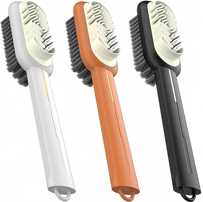3 Pack Shoe Cleaning Brush Suede Cleaner Brush Scrub Shoe Brushes by Selaurel