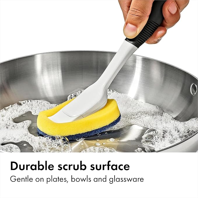 OXO Good Grips Dish Scrub Refills — 4-Pack - Image 4