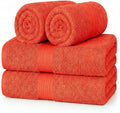100% Cotton Hand Towels 18x28 Inches, 600 GSM, Soft & Absorbent by AmpleDecor