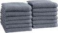 Great Bay Home 100% Cotton 12-Pack 13x13 Wash Cloth by GreatBayHome