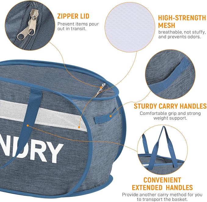 Collapsible Laundry Baskets - Image 4