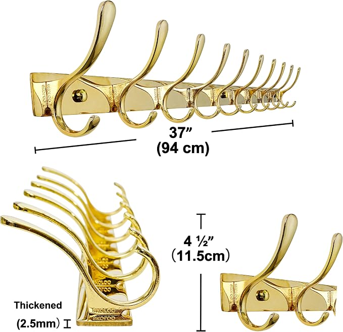 SKOLOO Wall Mounted Coat Rack - Image 5