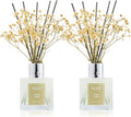 Reed Diffuser 3.38 oz 2pk, Clean Linen Scented Reed Diffuser Set, Reed Diffuser by Airkeep