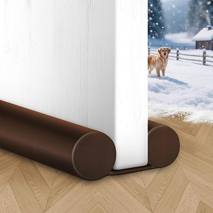 MAXTID Brown Large Door Draft Stopper 30 Inch by MAXTID