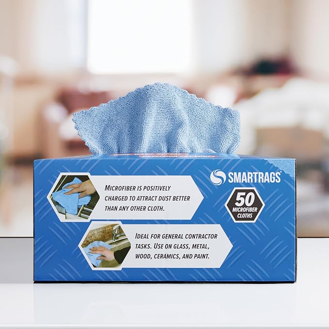 Arkwright Smart Rags Microfiber Cleaning Cloths Bulk, Case of 400, Lint Free - Image 4