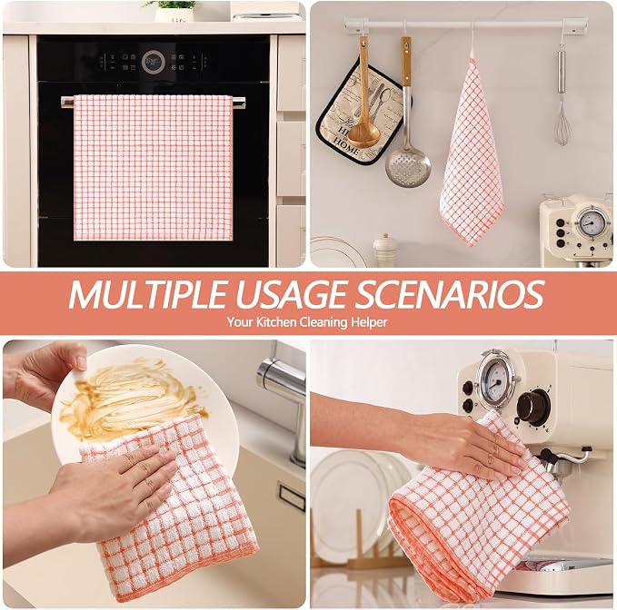Homaxy Kitchen Towels and Dishcloths Set - Image 6