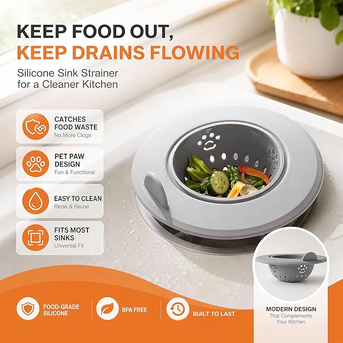 Li&Zhao Kitchen Sink Drain Strainer - Image 2