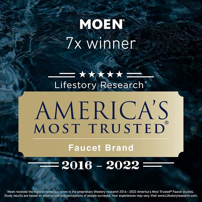Moen Matte Black Shower Curtain Rings - Image 4