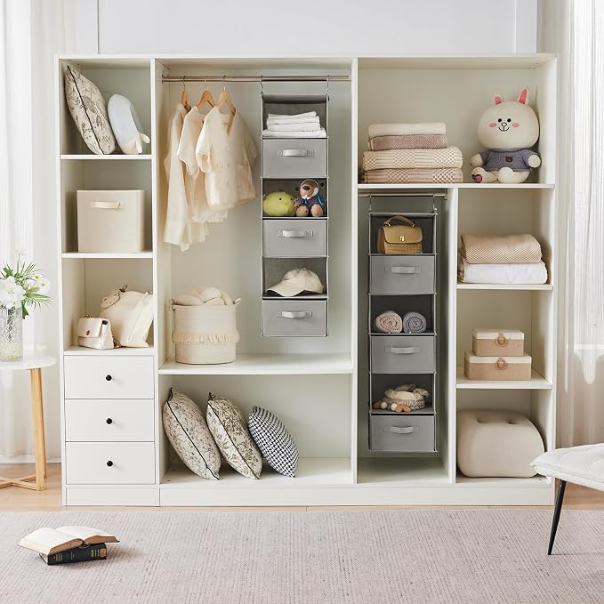 MAX Houser 6 Tier Shelf Hanging Closet Organizer - Image 6