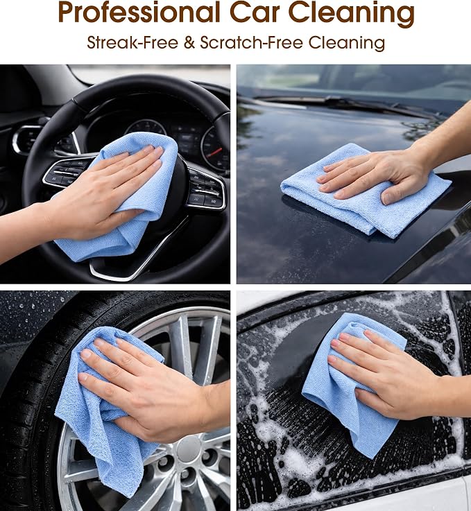 KitchLife Microfiber Cleaning Cloth Roll, 200 Pack - Image 6