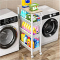 Vivihomety 4-Tier Laundry Utility Rolling Storage Cart by EndlessStorage