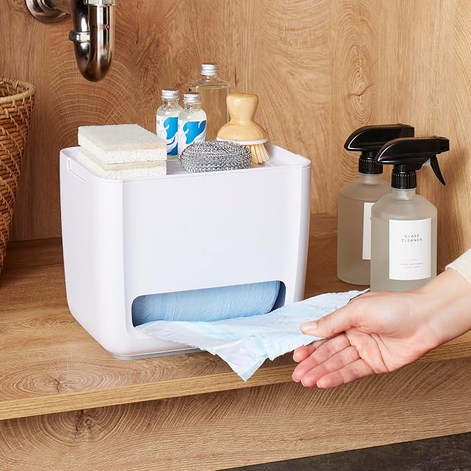 YouCopia SinkSuite Trash Bag Dispenser, Garbage Bag Holder, Top Lid Storage - Image 6