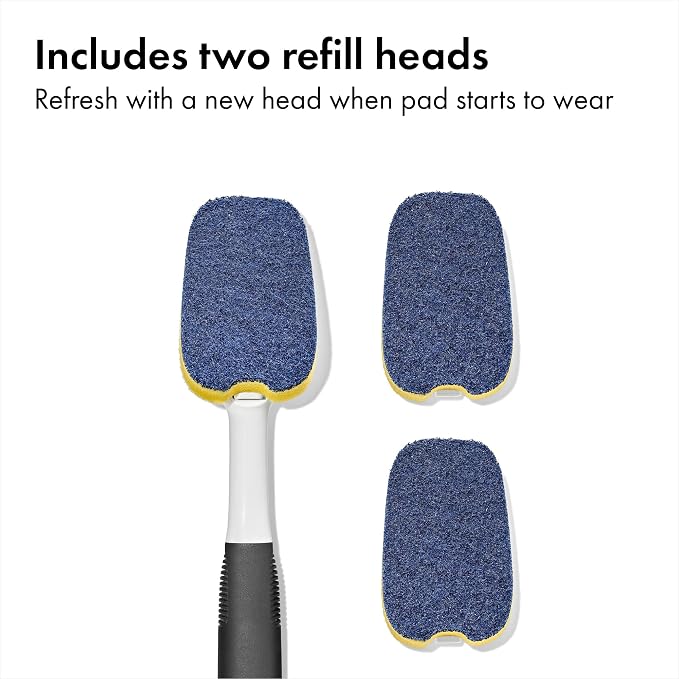 OXO Good Grips Dish Scrub with Refills - Image 3
