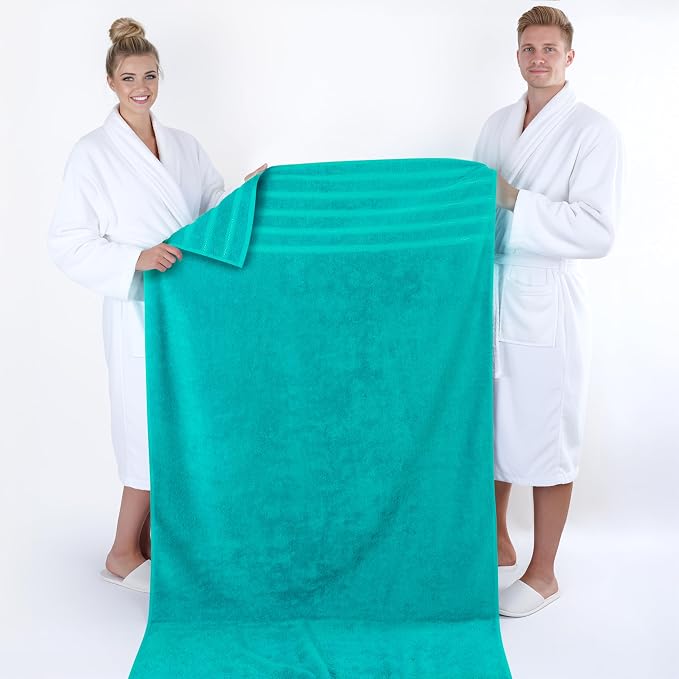 American Soft Linen 100% Cotton Luxury Turkish Towels, 35x70 XL Bath Sheet | - Image 5
