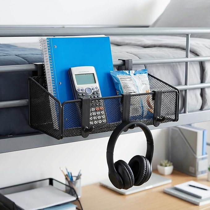 JDYOOMI Bedside Caddy Shelf Hanging Storage Basket - Image 5