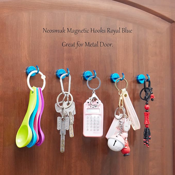 Neosmuk Magnetic Hooks, 40lb Heavy Duty, 10 Pack - Image 6