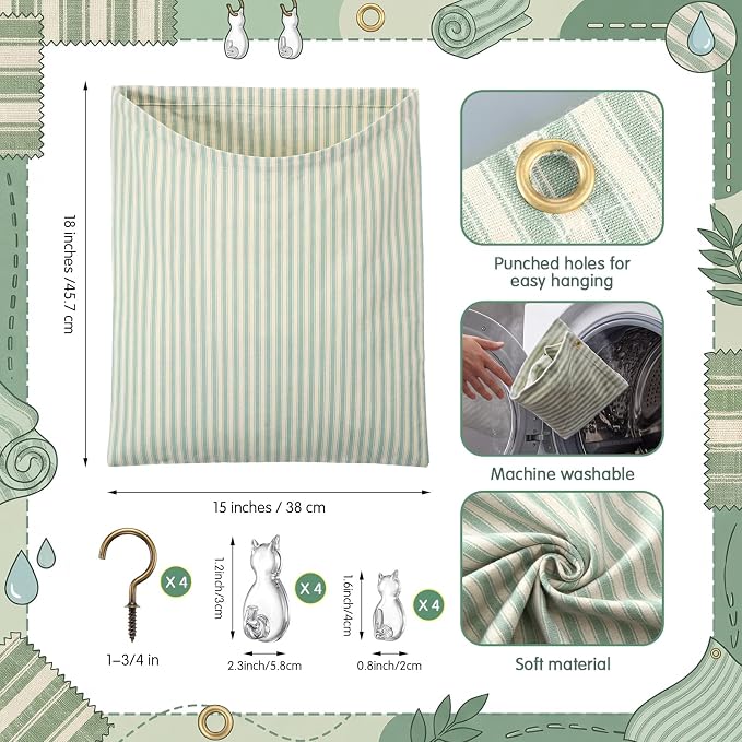 Reusable Dirty Rag Storage Linen Bag - Image 2