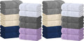 White Classic Wealuxe Cotton Hand Towels by WhiteClassic