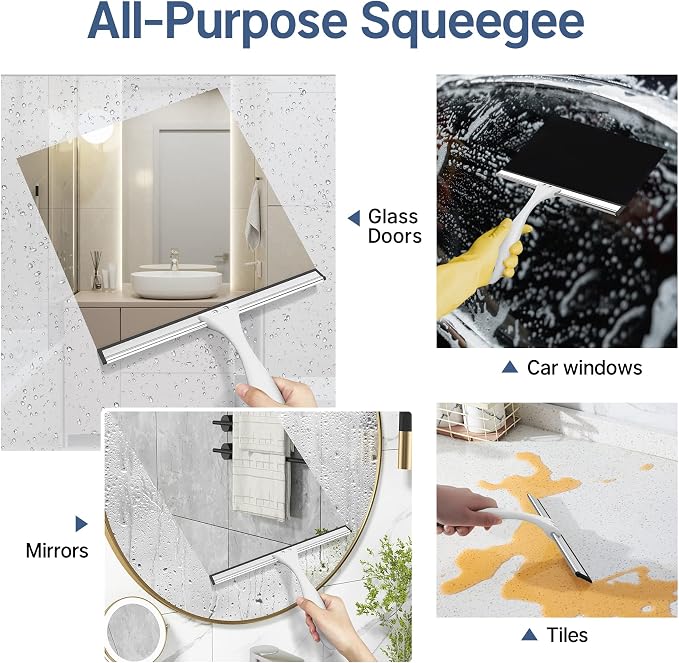 AmazerBath Squeegee for Shower Glass Doors - Image 4