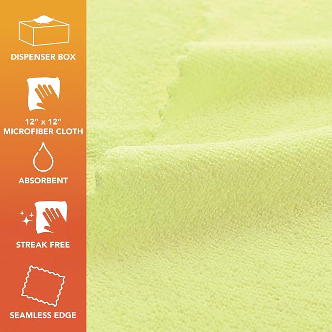 Arkwright Smart Rags Microfiber Cleaning Cloths, Lint Free 180 GSM Reusable - Image 2