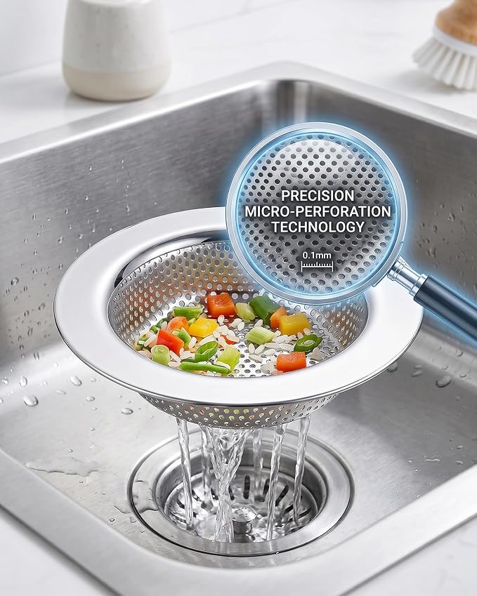 Kitchen Sink Strainer Stainless Steel - Image 3