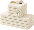 Homaxy Kitchen Towels and Dishcloths Set by Homaxy