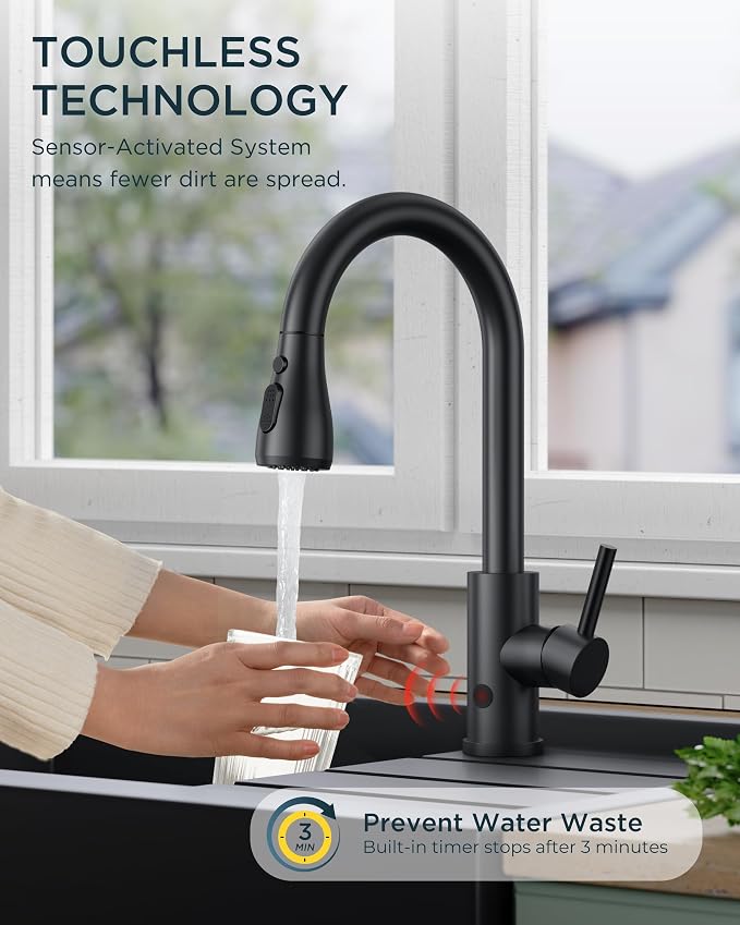 FORIOUS Touchless Kitchen Faucet - Image 2