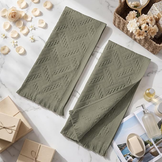 HunnmingRe 20 Pack Boho Hand Towel - Image 3
