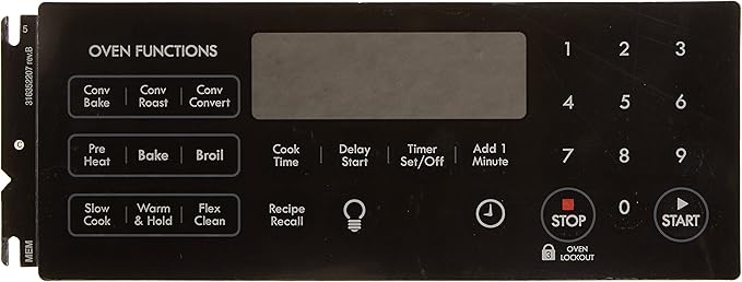 GENUINE Frigidaire 316352207 Range/Stove/Oven Overlay Unit