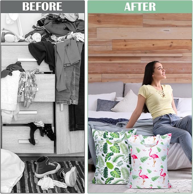 2 Pcs Large Travel Laundry Bags - Image 7