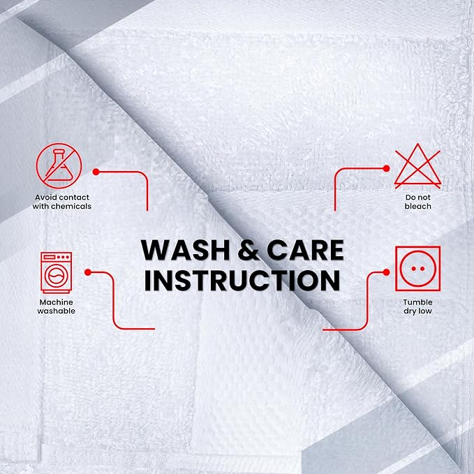 Infinitee Xclusives 100% Cotton Luxury Wash Cloths - Image 6