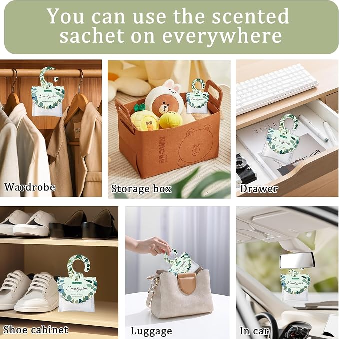 15PCS Eucalyptus Scented Sachets - Image 2