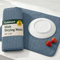 Cuisinart Dish Drying Mat for Kitchen Counter, quick-dry microfiber, machine by BestBrands