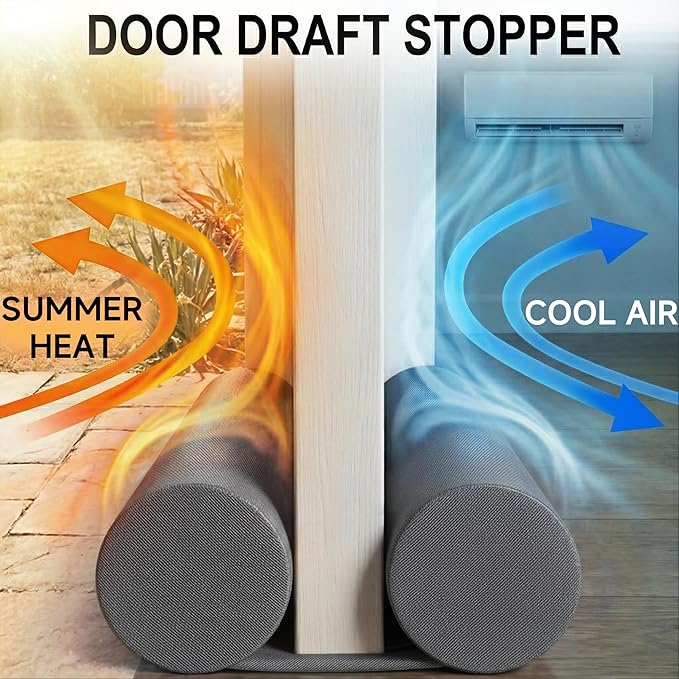 MAXTID Door Light Blocker 36", Weather Stripping, Insulation Strip | Under Door - Image 2