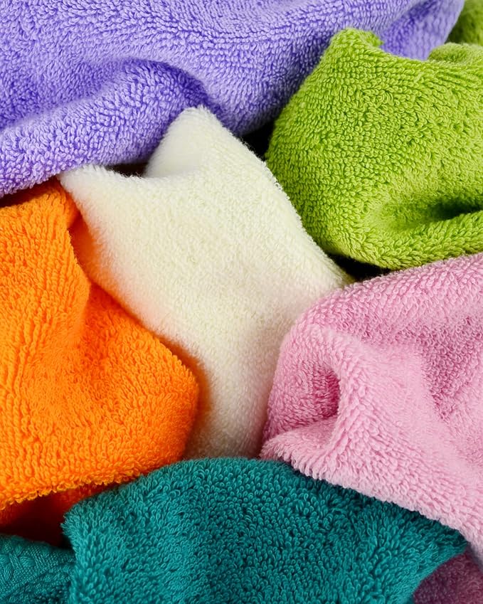 Cleanbear Shower Wash Cloths Soft Cotton - Image 7
