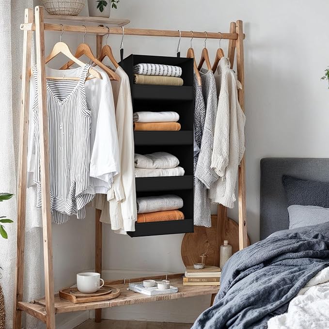 GRANNY SAYS 4-Shelf Hanging Organizer, Wall Mount, No-Sag Support, Keeps - Image 9