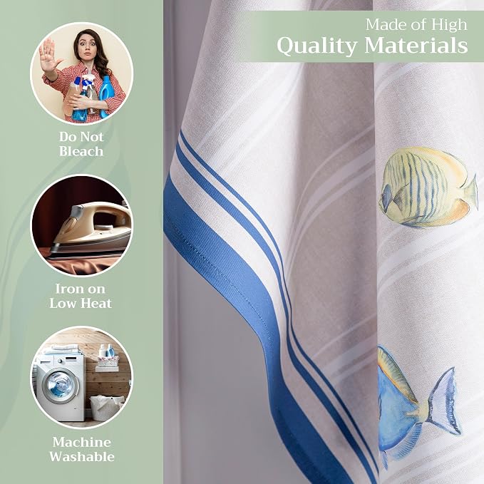 Maison d' Hermine Kitchen Towels Set of 3 Reusable 100% Cotton 27.50" x 20" - Image 3